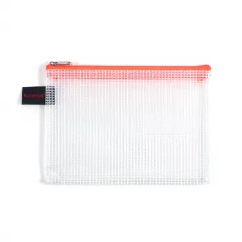 FolderSys A6 lynlåspose transparent PVC 0,2 mm