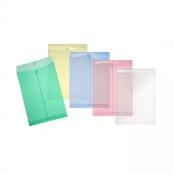 FolderSys 10 dokumentlommer assorteret glat A4