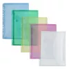 FolderSys Document Pocket A4 Assorted Colors 10 Pack
