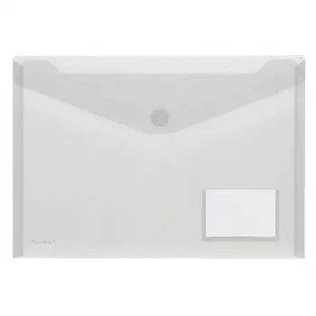 FolderSys 10 dokumentlommer transparent glat A4