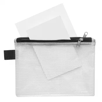 FolderSys A6 lynlåspose transparent PVC