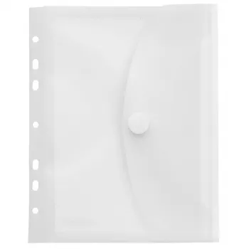 FolderSys 10 dokumentlommer transparent præget A5
