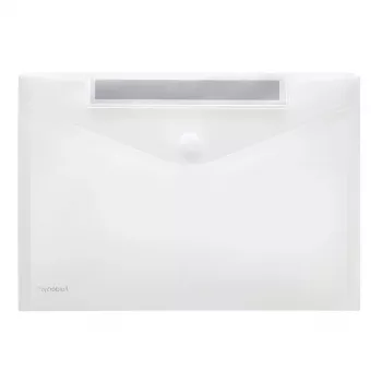 FolderSys indekslomme 40161-04 DIN A4 liggende transparent 10 stk./pak