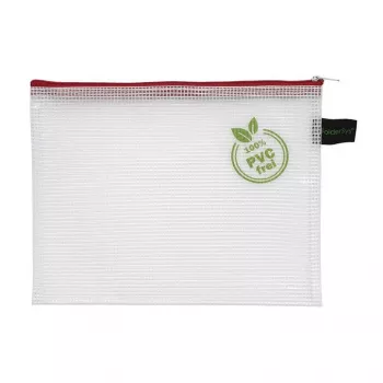 FolderSys lynlåspung B6 transparent