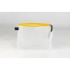 FolderSys dokumentlynlåspose A5 transparent/gul 0,28 mm 1 stk.