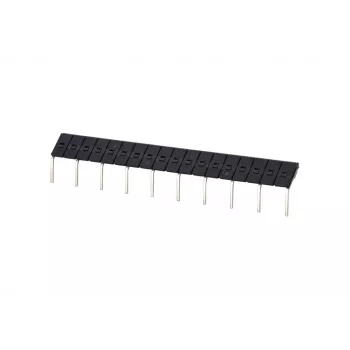 METZ CONNECT 850349-02 adskillelsesklemblok - 1-polet, skrueklemme, DIN-skinne, sort, IP20