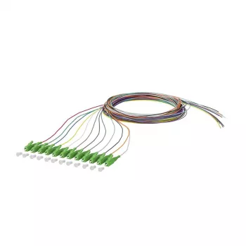 METZ CONNECT OpDAT LC/APC pigtail OS2, 12 farver, pakke med 12 stk.