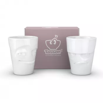 FIFTYEIGHT PRODUCTS 350 ml kop - Grumpy & Mischievous White