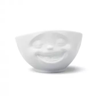 FIFTYEIGHT PRODUCTS serveringsskål 1000ml - Laughing hvid