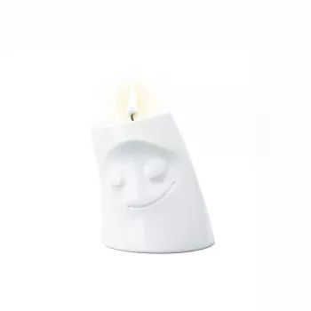 FIFTYEIGHT PRODUCTS FIFTYEIGHT Candle Snuggle CUDDLY lille lysestage hvid