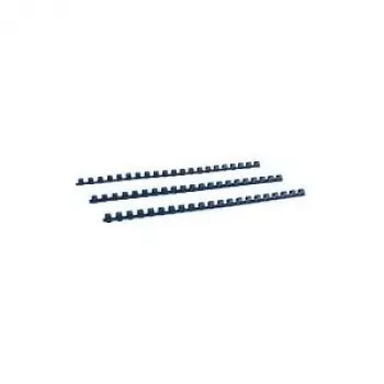 LMG Plastic Binding Comb 12 mm blå (BRP120-BL) - 100 stk.