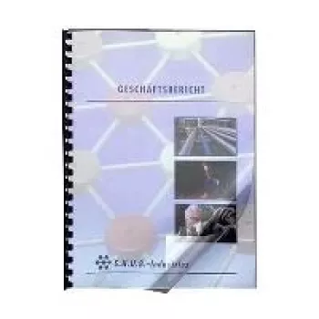 LMG Signaltechnologie 100 premium transparente bindemappe-forsider A4 (UMT020T)