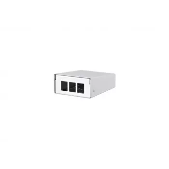 Metz Connect Keystone AP-hus 3 port Ren hvid, uden dæksel