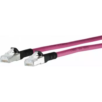 METZ CONNECT Cat.6A patchkabel 1308455002-E, violet, 5 m
