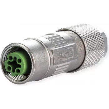 METZ CONNECT M12-bøsning D-kodet IP67 feltkonfektionerbar (MMF881A115)