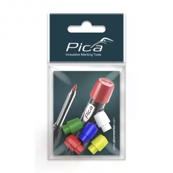 PICA-MARKER Pica tilbehørssæt farvehætter til Pica-Dry