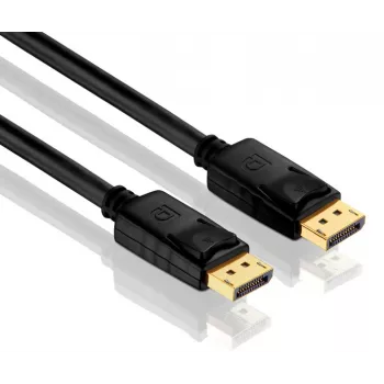 PureLink PureInstall DisplayPort-kabel 7,5m - DisplayPort 1.2 4K 60Hz - forgyldte stik - sort