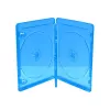 MEDIARANGE BOX38-3-30 Blu-ray-æske - 3 discs - blå - transparent - plast - 120 mm - RoHS