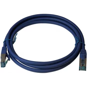 IT-BUDGET Premium patchkabel Cat.6A S/FTP LSZH 1,5 m blå