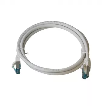 IT-BUDGET Full Copper Premium Patchkabel - Cat.6A - 500 MHz - halogenfri - PoE+ - AWG 26/7 - hvid - 20 m