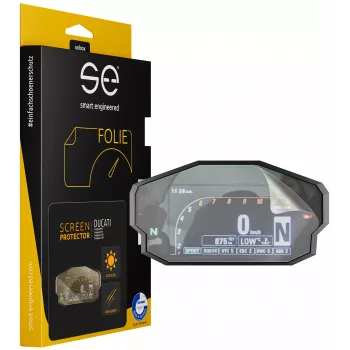smart.engineered SE-DCP-2-0102-0029-1-M displayskærmbeskyttelse til Ducati Panigale 899/959/1199/1299 - transparent