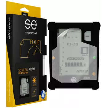 smart.engineered SE-DCP-2-0102-0073-1-M displayskærmbeskyttelse til motorcykel - transparent - monokrom - 2-pak