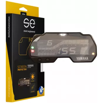 smart.engineered SE-DCP-2-0102-0075-1-M displayskærmbeskyttelse til motorcykel-monokrom-displays - transparent - 2-pak