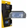 smart.engineered SE-DCP-2-0102-0078-1-M displaybeskyttelsesfilm til motorcykel-instrumentcluster - transparent - 2-pak
