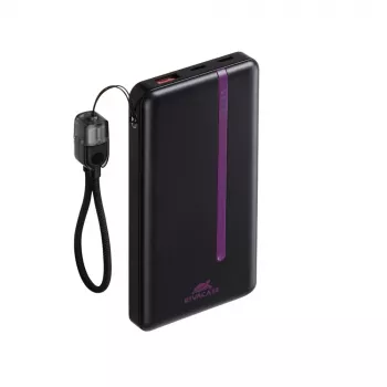 RIVACASE VA2311 Power Bank 10000 mAh 22,5W sort
