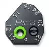 PICA-MARKER Pica Scriber Block - sort ABS-plast markørhjælp med blyantspidser, passer, parallel- og dybdemarkering til Pica-Dry Longlife automatisk blyant