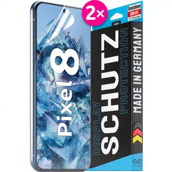 smart.engineered SE 3D displayschutzfolie til Google Pixel 8, 2-pak