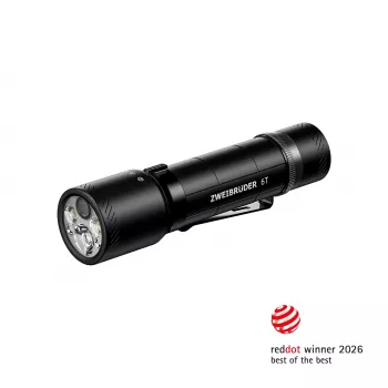 Zweibrüder ZB6T LED-akku-lommelygte 3000 lumen USB-C