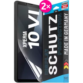 smart.engineered se 3D beskyttelsesfilm til Sony Xperia 10 VI, klar, 2 stk. (SE0-F0101-0514-24-M)