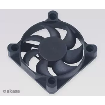 Akasa 5cm sort kabinetblæser - 26,09 dB - 50mm