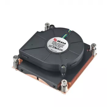 Akasa Intel 1U all-copper aktiv køler med PWM-blæser til LGA 2011 (Xeon MP)