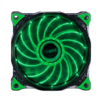 Akasa Vegas AK-FN091-GN 120 mm grøn LED kabinetblæser