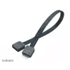 Akasa AK-CBLD01-20BK Flexa RGB LED-forlængerkabel 0,2 m sort
