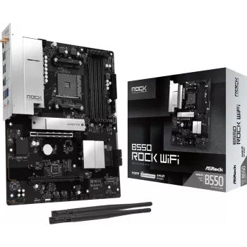 ASRock B550 ROCK WiFi ATX AM4-bundkort