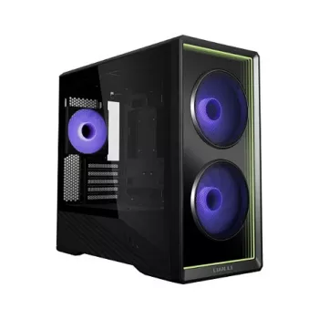 Lian Li Vector V150 INF mATX Kabinet, Hærdet Glas - sort