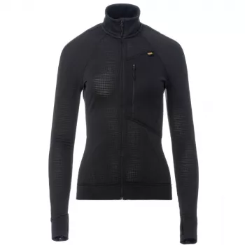 Dame zip-hoodie Turbat Ilma 3 - Jet Black