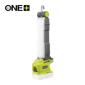 RYOBI 18V ONE+ batteri-LED-arbejdslampe 330 lumen (enhed uden batteri) R18ALF-0