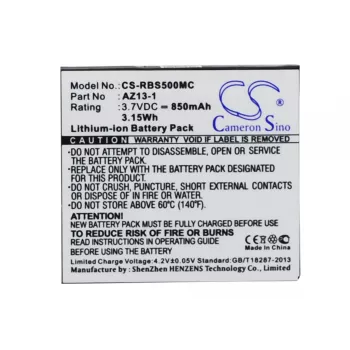 Cameron Sino AZ13-1 Li-Ion-batteri 1010mAh 3,7V til Xiaomi Yi Action Camera