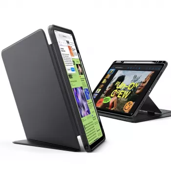 ESR Flip Hybrid-cover til iPad Air 13 inch 1 / 2 / 3 / 2024-2026 sort