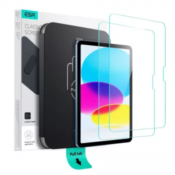 ESR UltraFit skærmbeskyttelse af hærdet glas 2-pak til iPad 10,9 inch (10. generation, 2022) / iPad Air 4/5 / iPad Pro 11 inch (2018-2022) klar