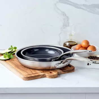 GreenPan Premiere Stegepande-sæt 2-delt, 20+28 cm Rustfrit stål