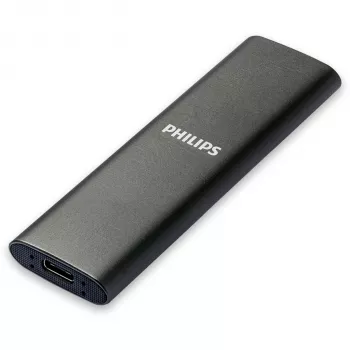 Philips ekstern SSD 500GB Ultra Speed grå