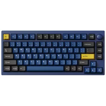 Keychron P1P-O1 75% Lemokey Super Red Switch Navy Blue mekanisk tastatur