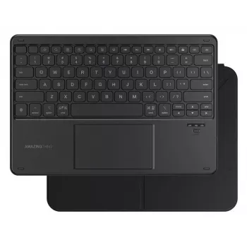 AMAZINGTHING Minimal Case Keylite Combo tastaturcase til iPad 11 2025 - sort