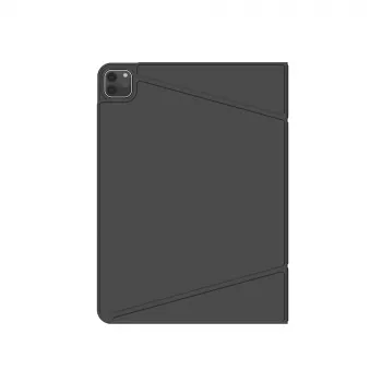 AMAZINGTHING Matte Pro Mag Folio Case med standfod til iPad Air 11 M3/M4 (2025/2026) - sort