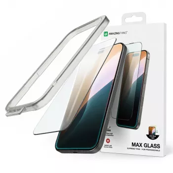 AMAZINGTHING Titan Max FusionFilter 7 Tempered Glass Screen Protector for Apple iPhone 17